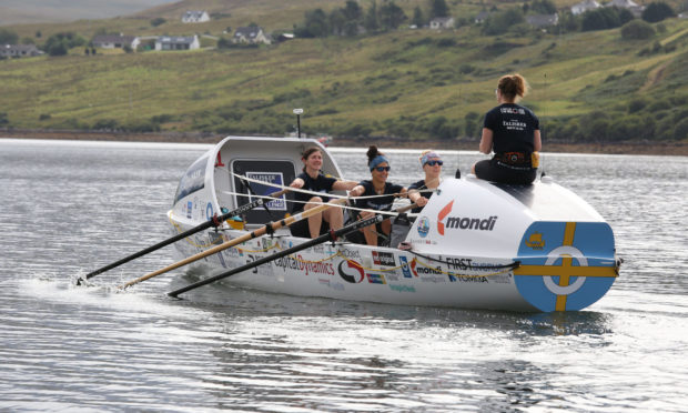 The Bristol Gulls rowers