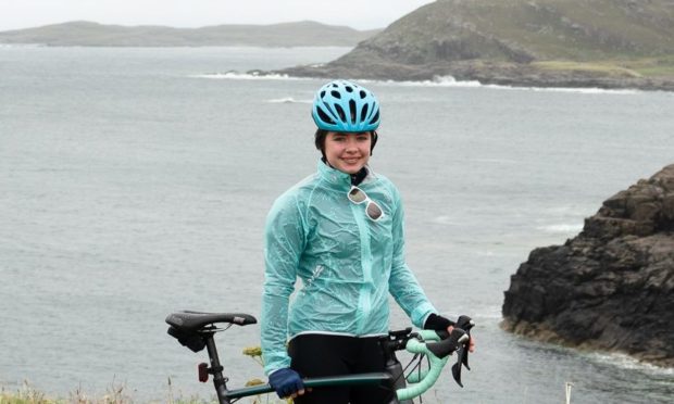 13-year-old Isla Easto completed the 259 mile journey in memory of her grandfather.