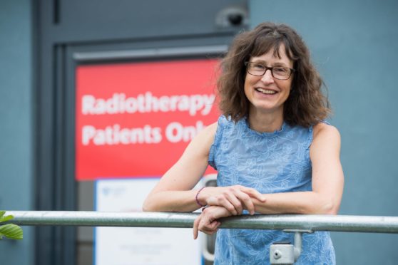 Aberdeen Royal Infirmary is the first NHS hospital in Scotland to benefit from state-of-the-art radiotherapy equipment, thanks to £112,000 of funding from Friends of ANCHOR and the NHS Grampian Endowment Fund.  Picture shows; Nicola Redgwell. Aberdeen. Courtesy Friends of anchor Date; 05/08/2020