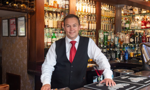 Alastair Ross of Sunninghill Hotel in Elgin. Picture by Jason Hedges.