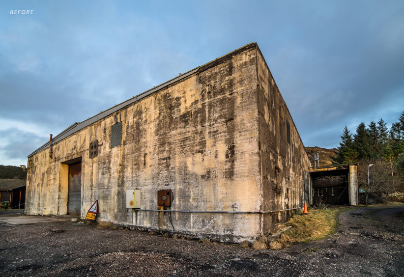 The building has been repurposed from an anti-aircraft operations room