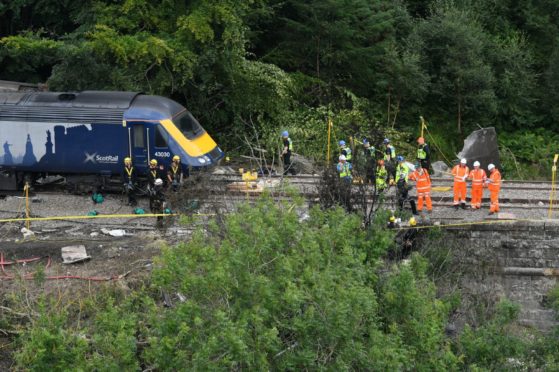 Investigations at scene of Stonehaven train crash to conclude within the week