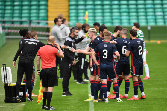 Ross County played Celtic in pre-season