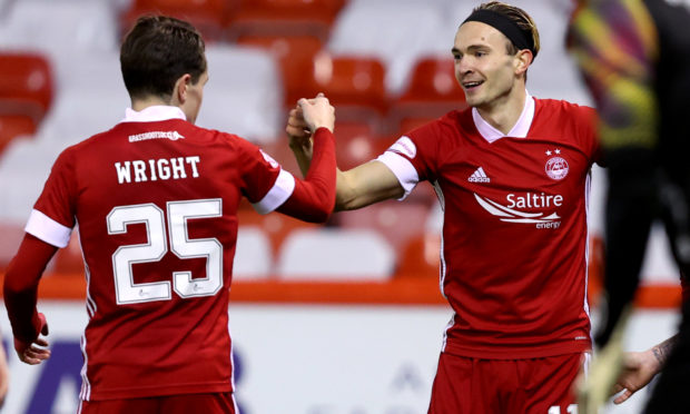 Scott Wright and Ryan Hedges have struck up a promising partnership