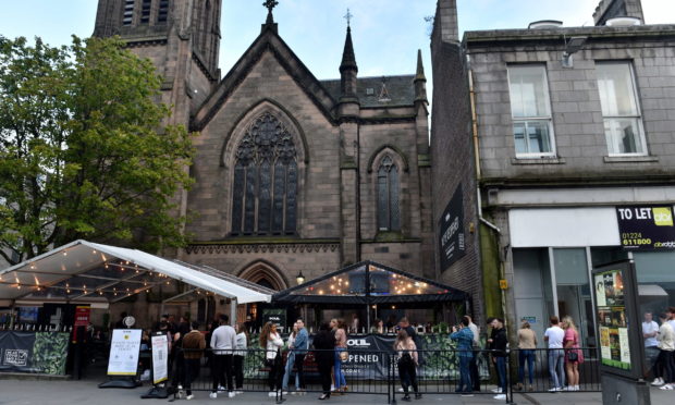 Soul Bar, on Union Street, was one of the bars linked to the Aberdeen outbreak.