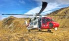 Stornoway search and rescue helicopter Rescue 948