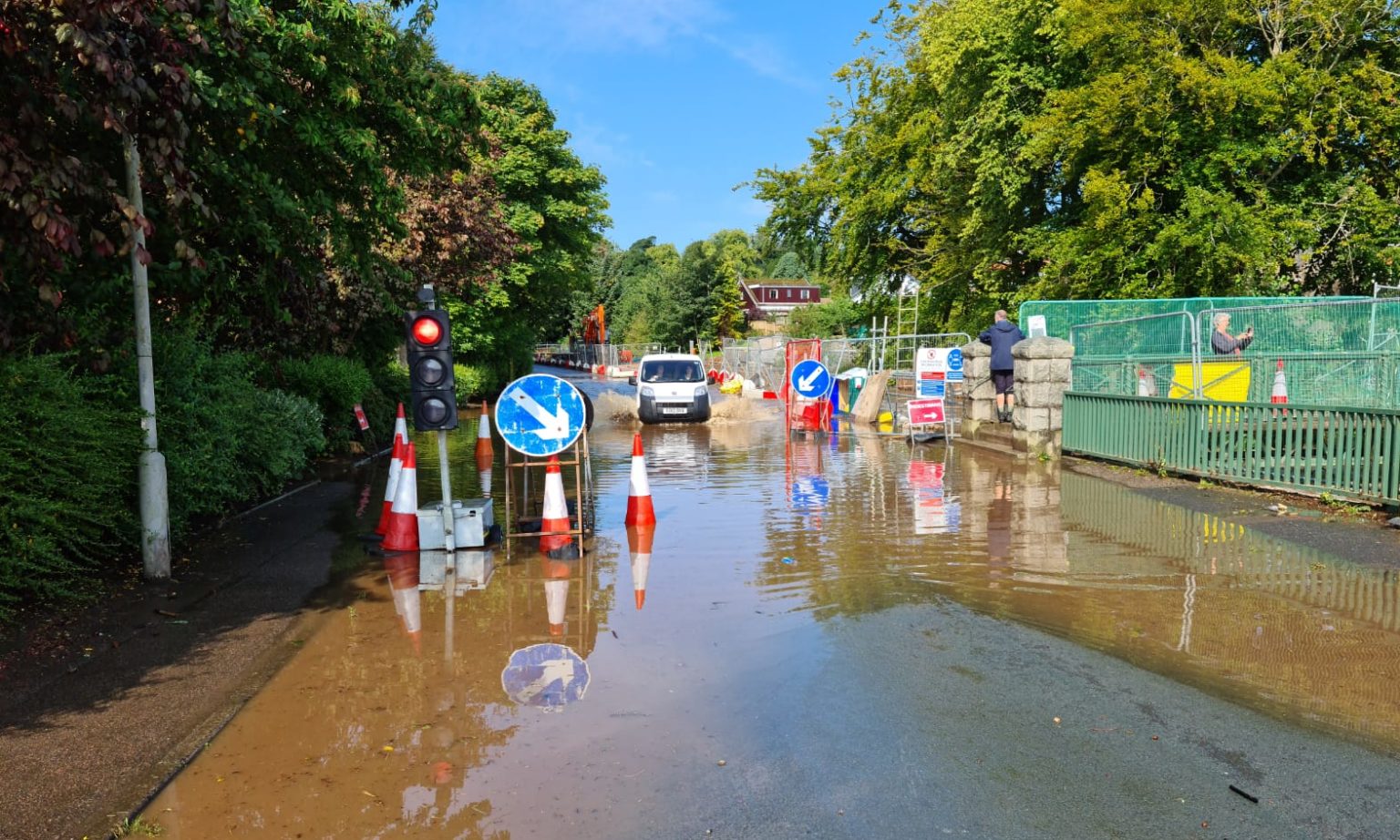 Clean-up begins after flash floods tear through Stonehaven homes and