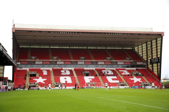 An Aberdeen player has tested positive for the coronavirus