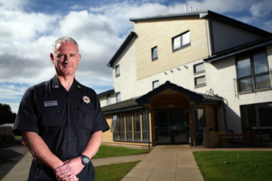Martin Tait, the fire service's local senior officer for Moray and Aberdeenshire.