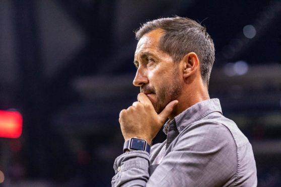 Indy Eleven head coach Martin Rennie during a game against Bethlehem Steel.