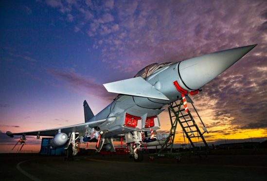 Typhoon pilots will be training for night flying until September 17