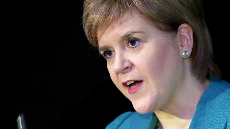 Nicola Sturgeon.