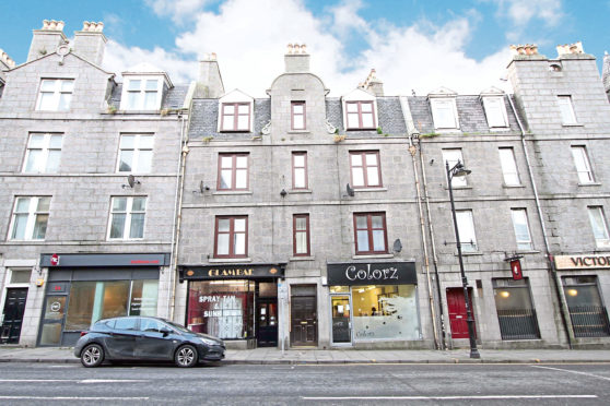 Flat A, 60 Victoria Road, Aberdeen, is on the market at offers over £44,000