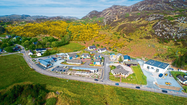 Community Housing Trust's development at Gairloch.