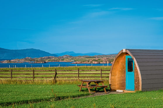 Farm tourism businesses, such as glamping in the Hebrides, have been among the hardest hit by the pandemic