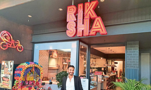 Riksha restaurant owner Khalis Miah