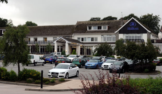 The former Treetops Hotel on Springfield Road, Aberdeen.