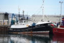 The Fishing boat Acorn INS 237 in Peterhead Harbour
Picture by Paul Glendell