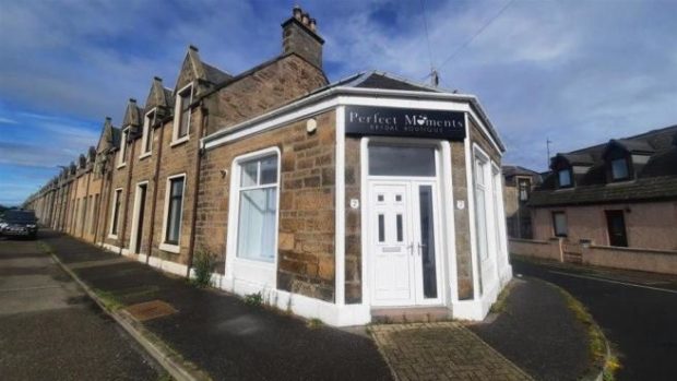 Perfect Moments Bridal Boutique in Buckie could be transformed into a podiatry clinic.