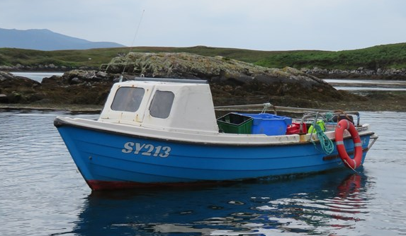 Mr Monk's fishing vessel