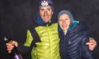 Ultra distance runner Donnie Campbell with his wife