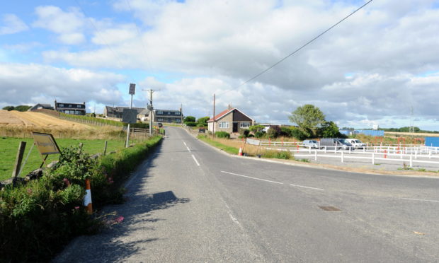 North Countesswells Road between Cults and Kingswells.
Picture by Darrell Benns