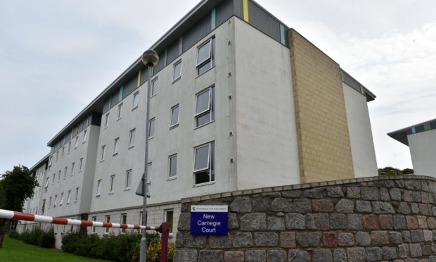 New Carnegie Court, Hillhead Student Village, Aberdeen. Image: Kenny Elrick / DC Thomson