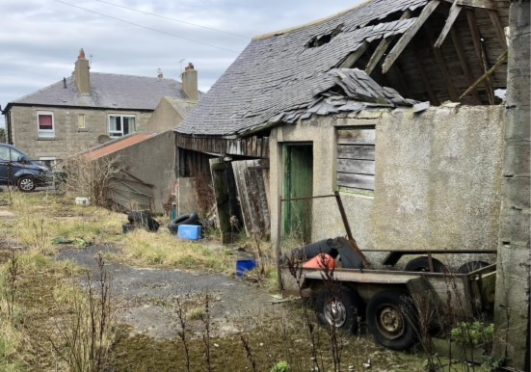 Former dairy at 74 Duff Street, Macduff