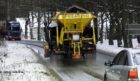 Aberdeenshire Council is warning Covid-19 could potentially force them to advise people to stay at home as roads won't be gritted this winter. Picture shows; Aberdeenshire Council gritters. Aberdeenshire roads. Courtesy Aberdeenshire Council