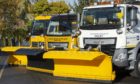 Gritters have been out in force this morning as the Met Office issued a yellow weather warning for ice across large parts of the Highlands and Islands.