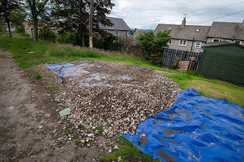 Aberdeen residents urged not to fly-tip Picture shows; Fly-tipping at Kincorth Hill. Kincorth Hill. Courtesy Aberdeen City Council Date; Unknown