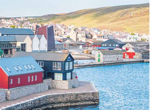 Promises: Lerwick, the setting for the 2013 declaration stating the importance for local decision-making