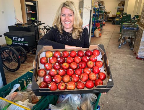 Lisa Duthie, chief executive of Community Food Initiatives North East based in Aberdeen.