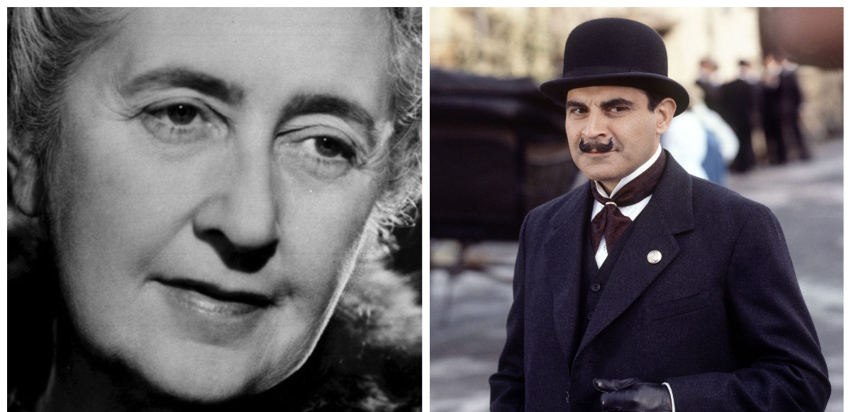 Agatha Christie and Poirot
