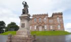 Inverness Castle, which is to undergo work to turn it into a tourism 'gateway'. Picture by Sandy McCook