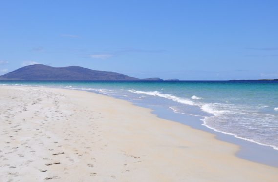 Luskentyre beach in Harris has been named as one of the world's best