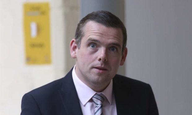 Scottish Conservative Leader Douglas Ross