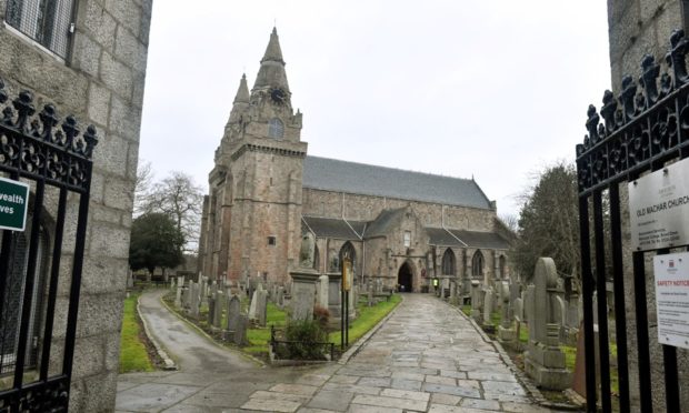 St Machar's Cathedral.  Picture by Chris Sumner.