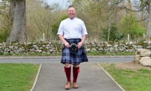 Craig Wilson aka The Kilted Chef from Eat On The Green, Udny Green.