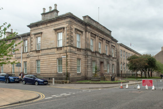 Elgin Sheriff Court.