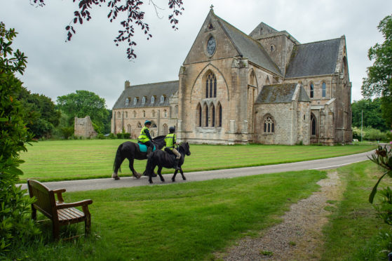 Pluscarden Abbey was built in 1230. Picture by Jason Hedges.