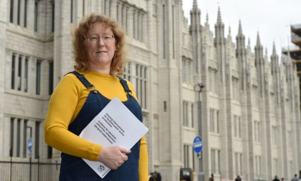 Alison Murray of Autism & Other Conditions Aberdeen, is hitting out at the council's planning.
Picture by Kenny Elrick.