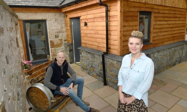 Claire and Paul Daniels of Delny Glamping, Invergordon are donating a luxury stay in their newly renovated accommodation in support of the Ben Saunders Foundation.