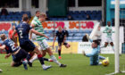 Some fans were previously allowed in to watch Ross County's home game against Celtic.