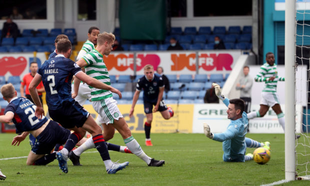 Some fans were previously allowed in to watch Ross County's home game against Celtic.