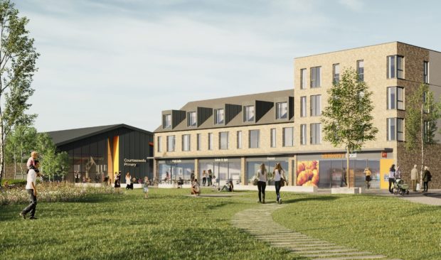 An artist's impression of the new Sainsbury's store in Countesswells
