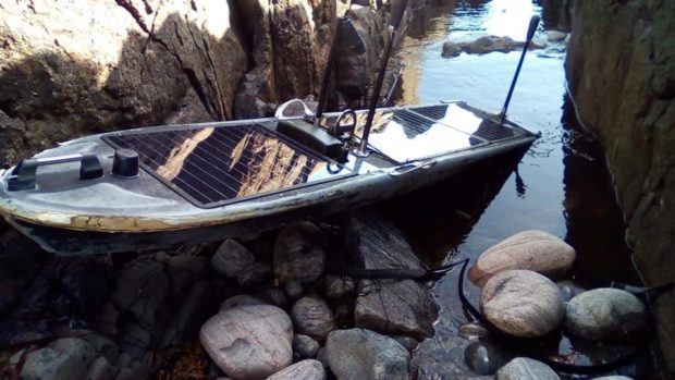 The boat found on Tiree