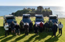 A team of ex-servicemen and women set off from Dunottar Castle on Friday.