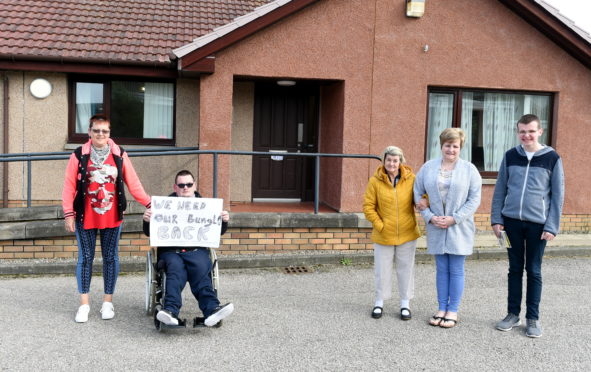 L-R: Linda McCalman, Mark McBeath, Elaine Duncan, Donna Morrison and Neil Morrison.