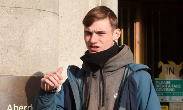 Jake Bryden, 19, appeared at Aberdeen Sheriff Court.